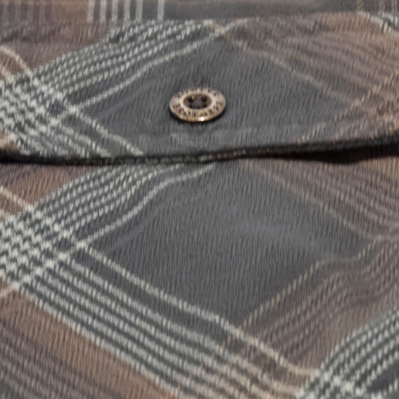 2 Howler Brothers Plaid Shirts - Blue and Orange - Picture 11 of 16